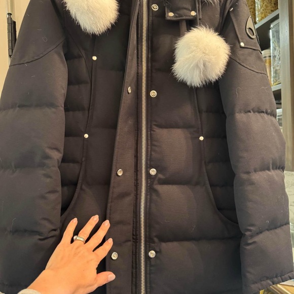 Moose Knuckles Black Puffer Jacket - Picture 6 of 9